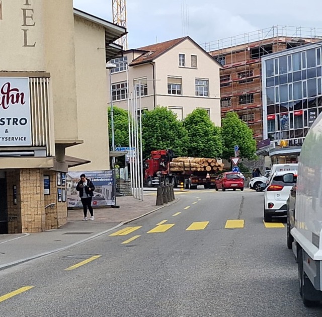 Der findet es jetzt schon nicht cool auf der Zentralstrasse!